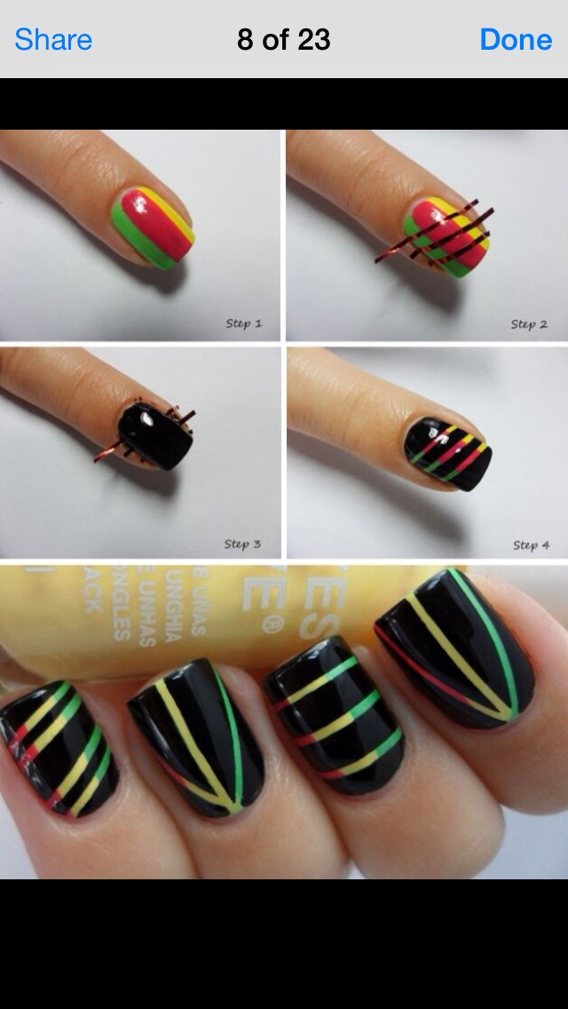 SUPER EASY STEP-by-STEP NAIL ART