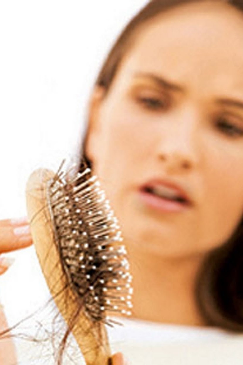 Take hair vitamins and maintain a healthy diet. Drink lots of water.