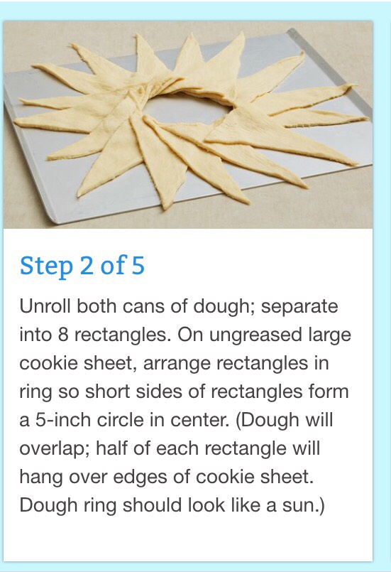 Buffalo Chicken Crescent Ring.ππ