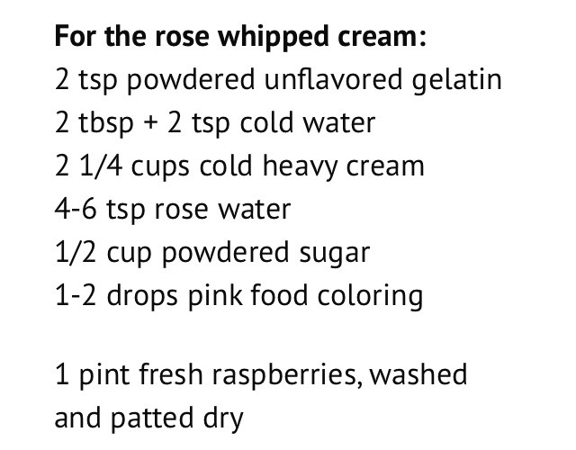 Raspberry Rose Cake 