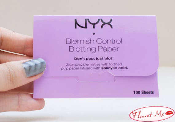 Okay so another must-have for summer is blotting sheets, because blemish control ^^