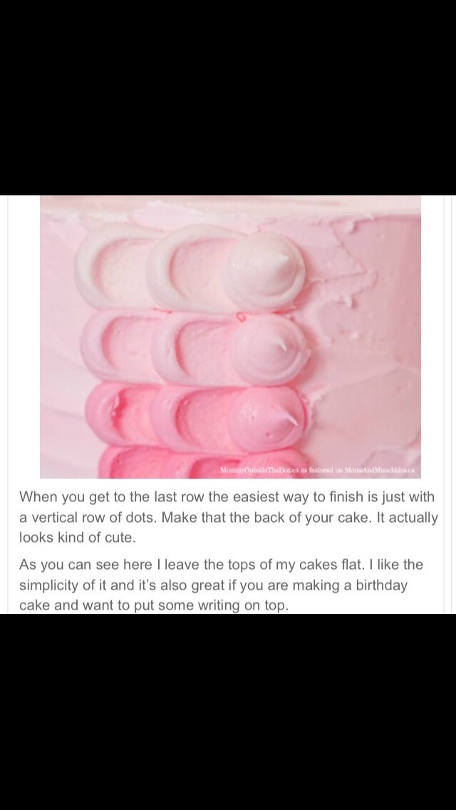 Ombré Cake Tutorial! So Cool!