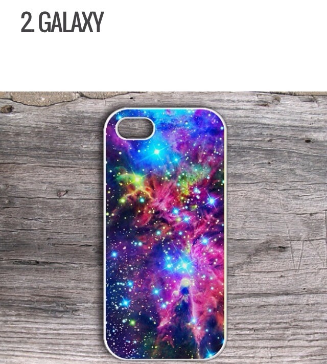 This is a great way to rock the print without trying too hard. Buy a basic case and some - wait for it - nail polish! What a great way to use up some of that old nail polish, right? Use a cut up sponge for blending, a white paint pen for some gleaming stars and that's it! 