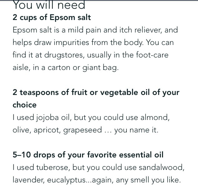 DIY Bath Salts 
