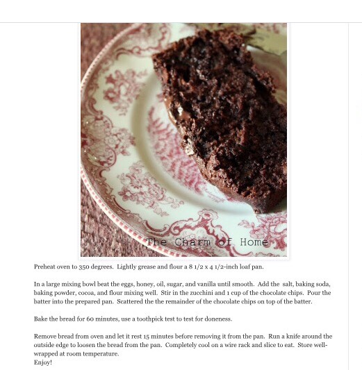 Double Chocolate Zucchini Bread 