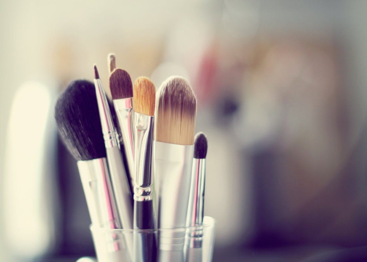 We hear it all the the time, but it is so important! if you use make up brushes they should be cleaned regularly. make up brushes hold oils, old make up and bacteria. if you use your hands to apply then you should wash your hands thoroughly before touching your face. 