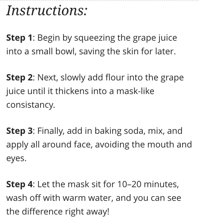 DIY DEEP CLEANING PURITY FACIAL MASK 💁