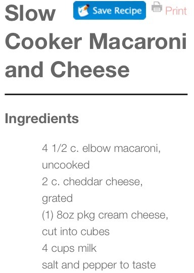 π4β£ Ingredient Slow Cooker Mac And Cheese, Delicious!π