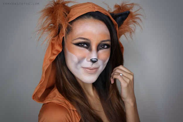 Fox Makeup. While you're at it, try this sexy fox :)