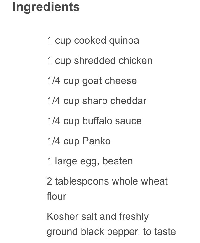 Buffalo Chicken Bites W Greek Yogurt Dip