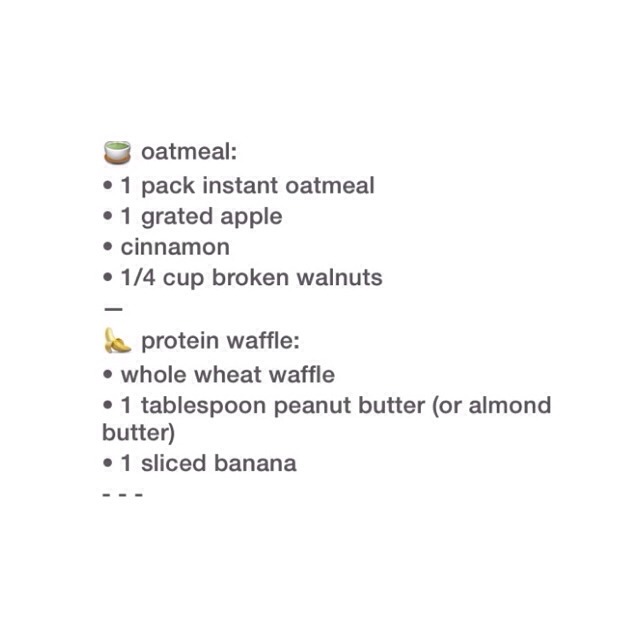 Healthy Breakfast Ideas