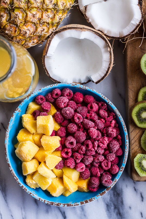 Tropical Fruit Breakfast Smoothie!