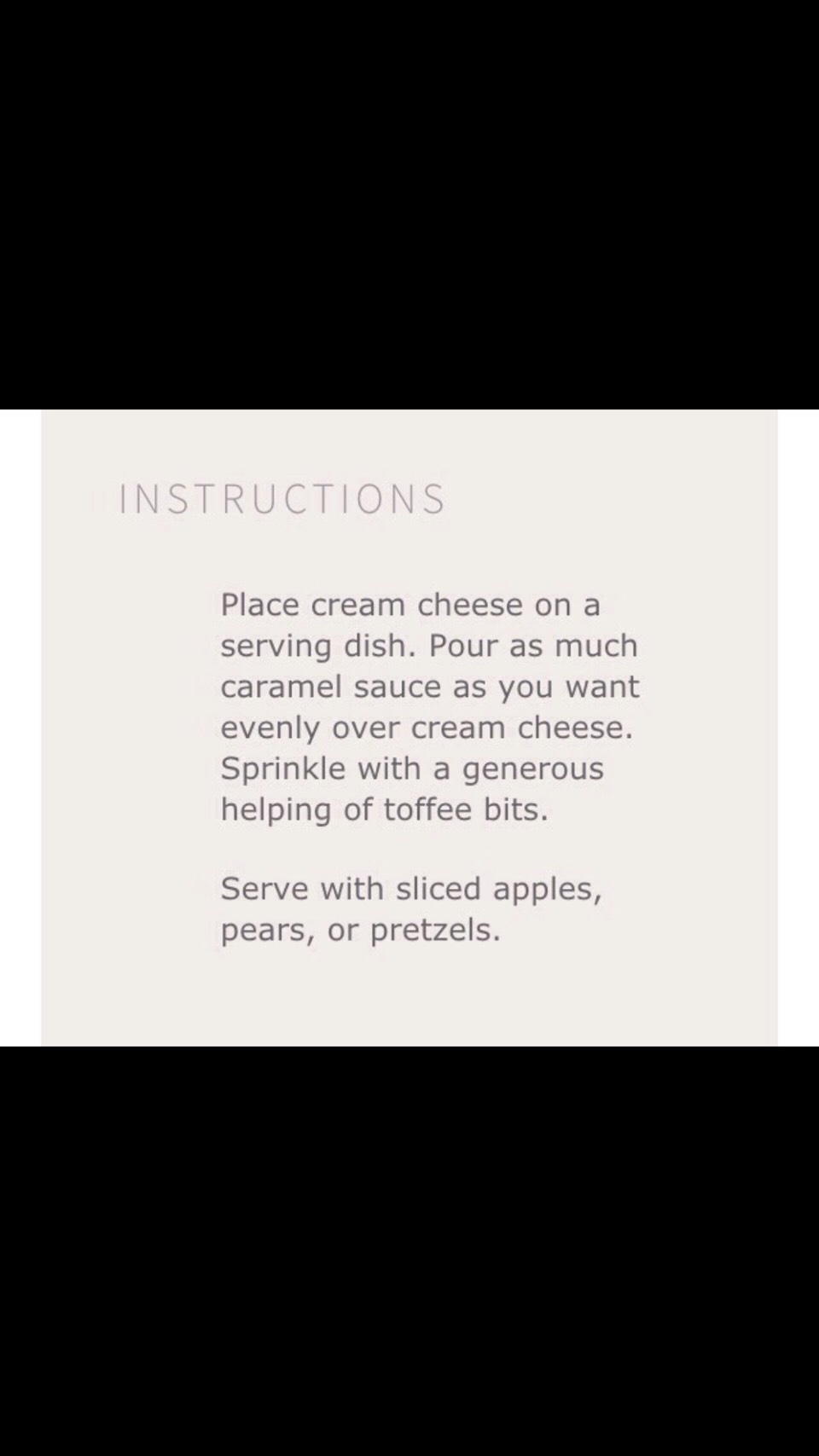 Caramel Apple Cream Cheese Spread