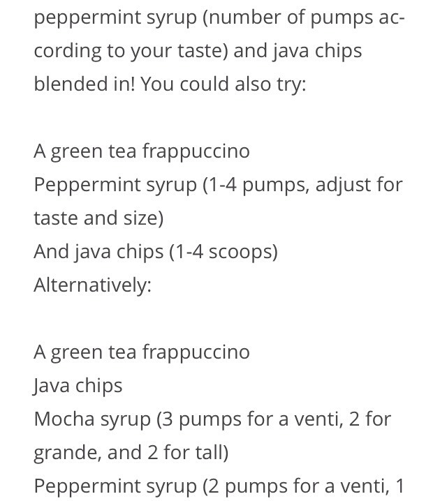 💟❕35 Secret Starbucks Drink You Didn't Know You Could Order❕💟