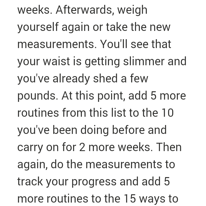 50 Ways To Lose Stomach Fat Fast! Part 1