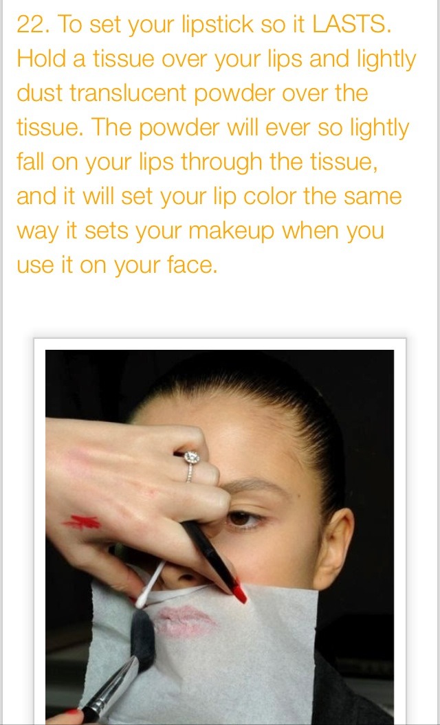 27 Beauty Tricks Every Girl Should Know 😉👍😉👍