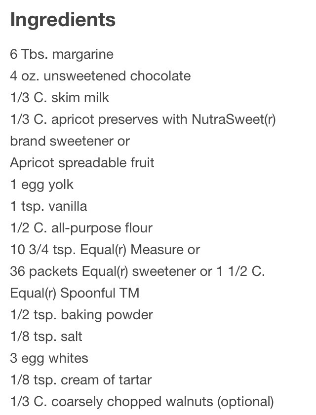 Sugar Free Fudgey Brownies