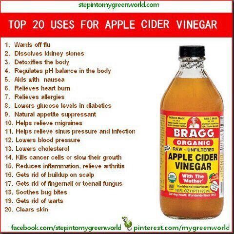 Uses For Apple Cider Vinegar