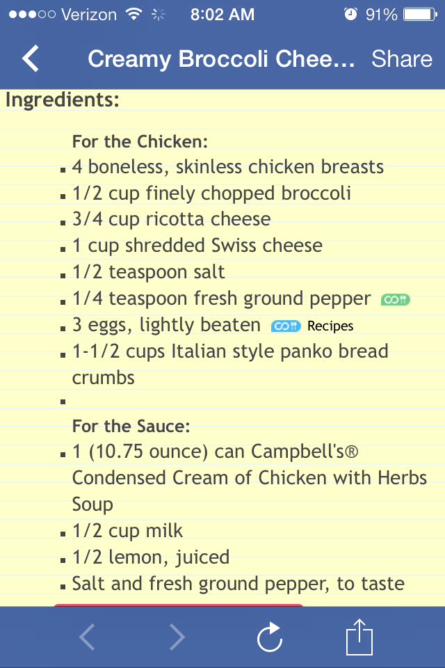 Creamy Broccoli And Cheese Stuffed Chicken