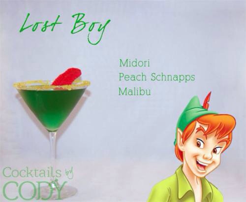 Disney Character Inspired Drinks