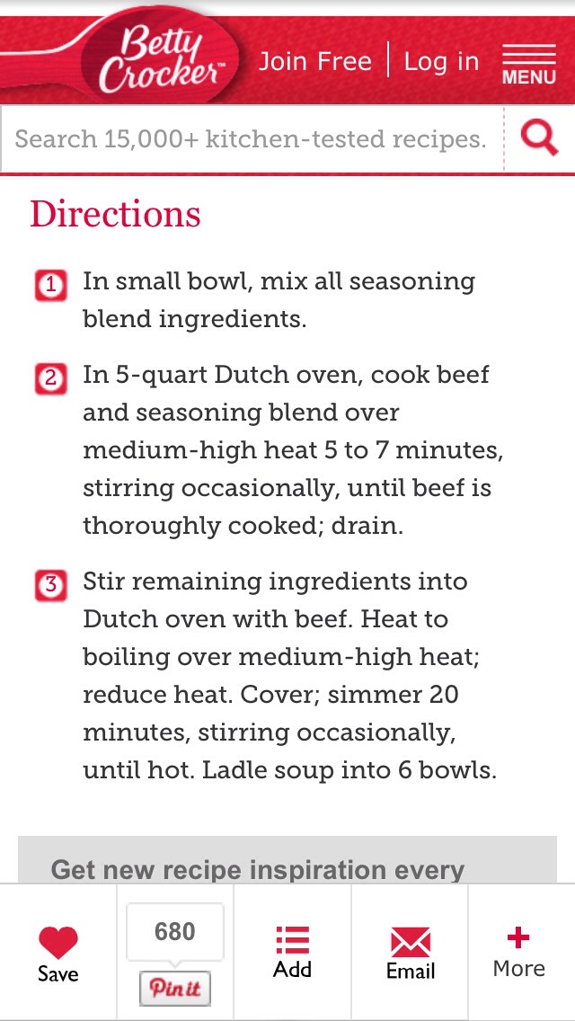 Easy Vegetable Beef Soup
