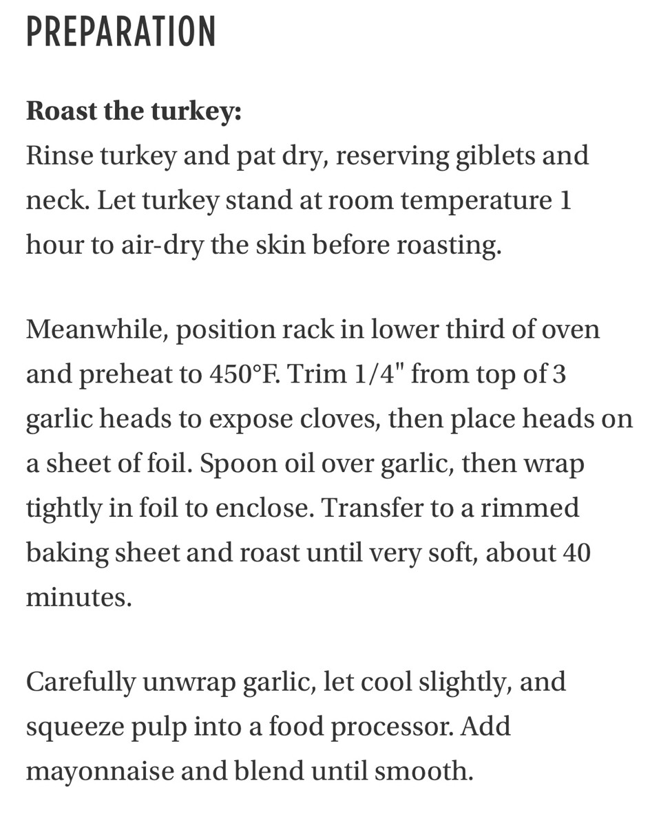 Garlic-Aioli Roasted Turkey With Lemon Parsley Au-Jus. π #friendsgiving