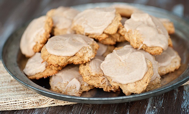 Sweet Potato Cookies With Browned Butter Glaze!! 🍥😋🍥😋