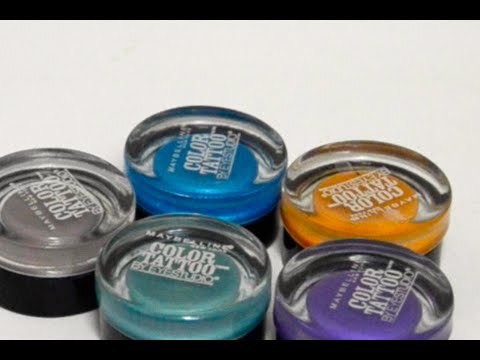 To revive color tattoos, or just creams in general mix the cream with Visine and it will be rejuvenated or if you find that your cream eyeshadows are creasing mix them with eyeshadow primer and they will work better and not crease as bad or at all!
