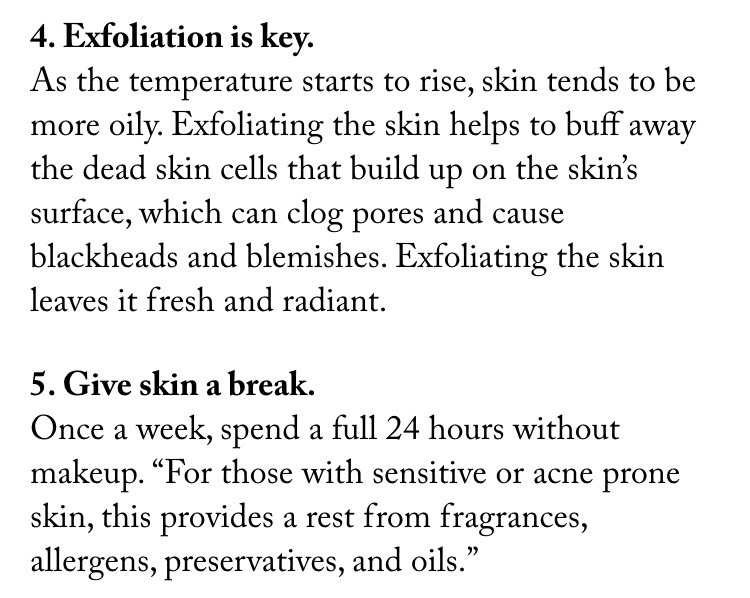 The 5 Rules For Clear Skin