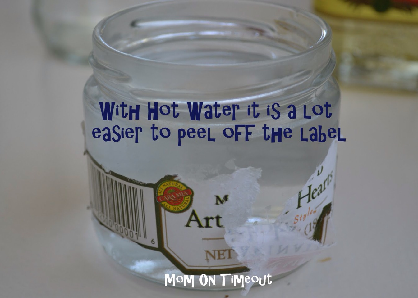 Hate when this happens. Use peanut butter to get it off. It's oils will dissolve the adhesive.
