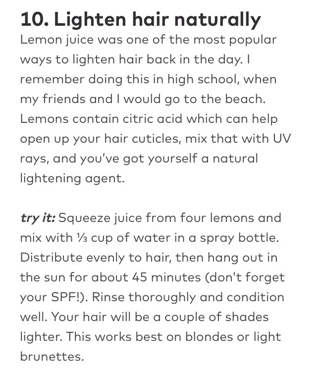 10 Old School Beauty Tricks