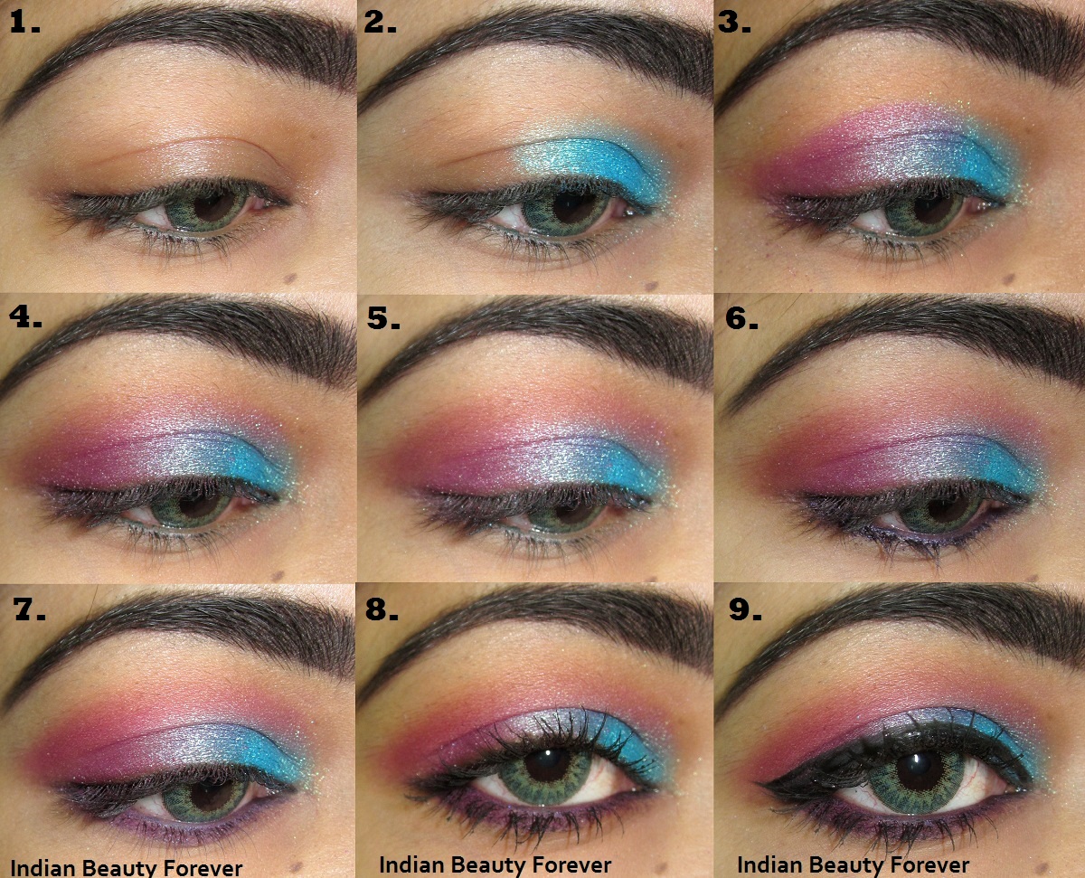 Blue Makeup Tutorial