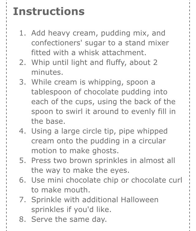 "CUTE GHOST CHOCOLATE CREAM PIE BITES"