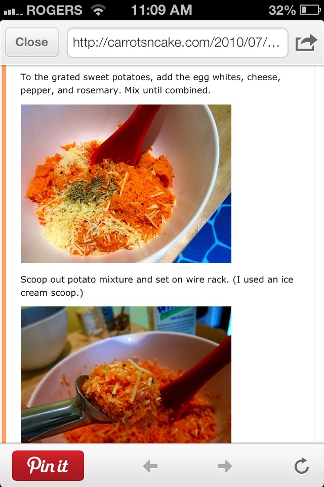 Cheesy Sweet Potato Crisps!