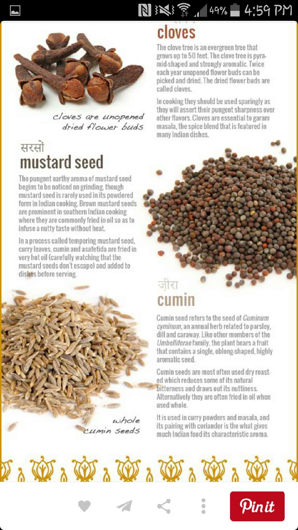 Indian spices