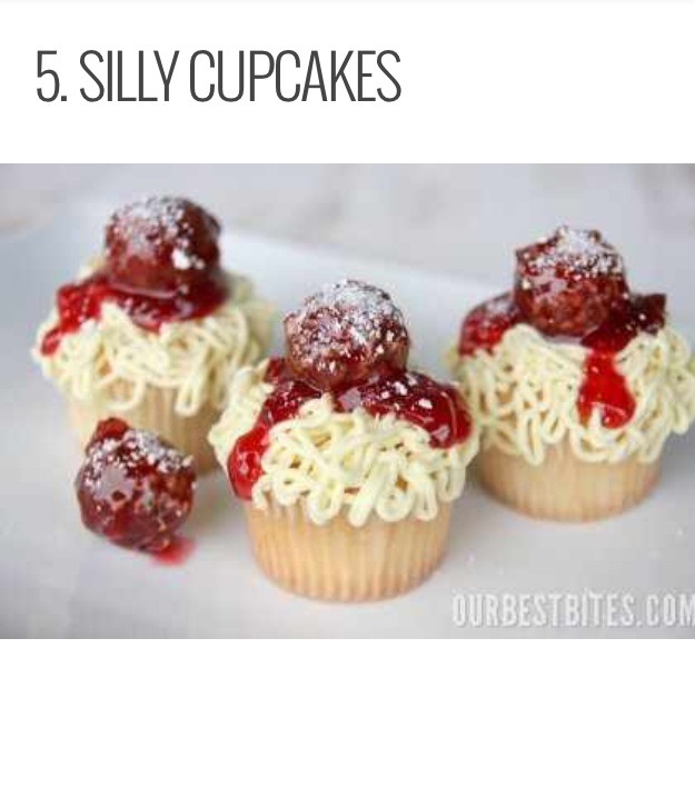 Would you eat cupcakes that look like spaghetti?