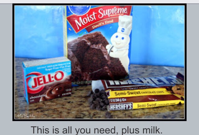 Chocolate Pudding Dump Cake - 4 ingredients!
🍫