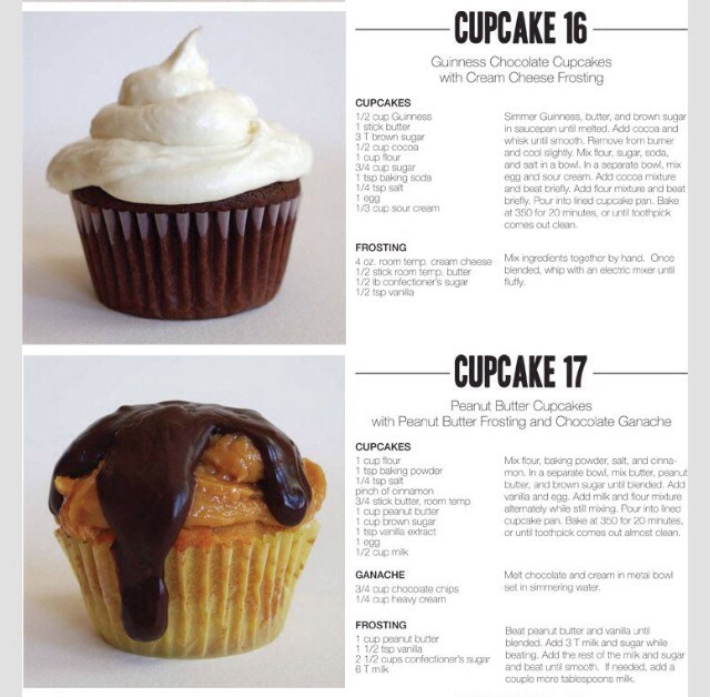 💙30 Different Easy To Make Cupcake Recipes!!!!!(:💙