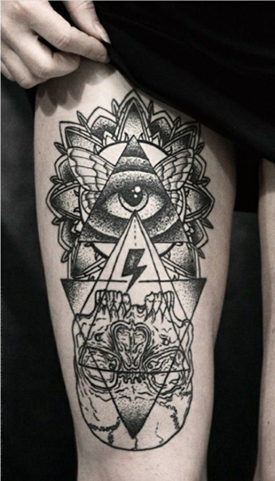 Sexy Thigh Tattoos And Designs For Women! 