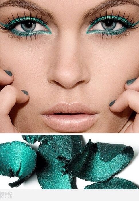 20. teal eyes