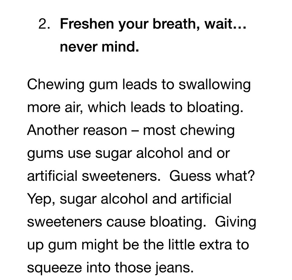 8⃣ Tips For A Flatter Belly Without Any Diet Or Exercise. 🍶