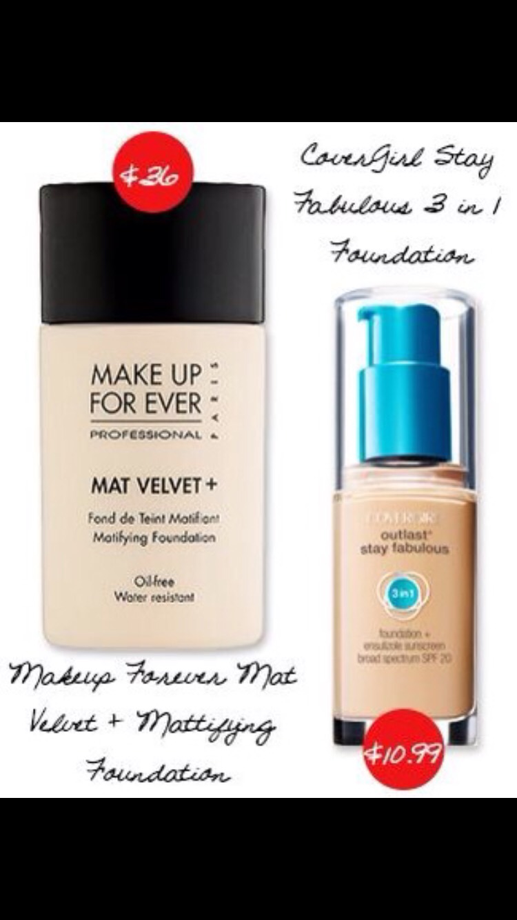 Drugstore Alternatives For High End Makeup 💋💄