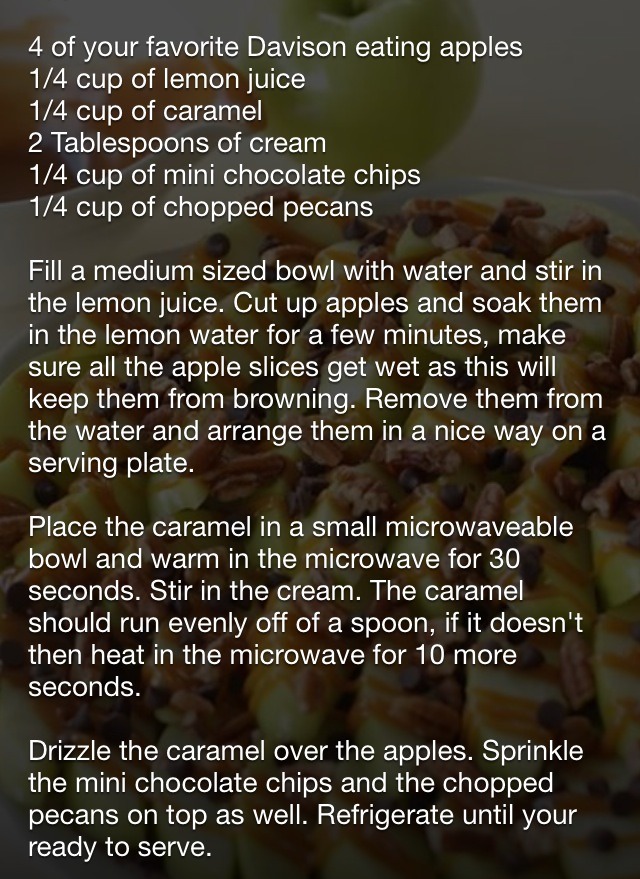Apple Nachos!! 