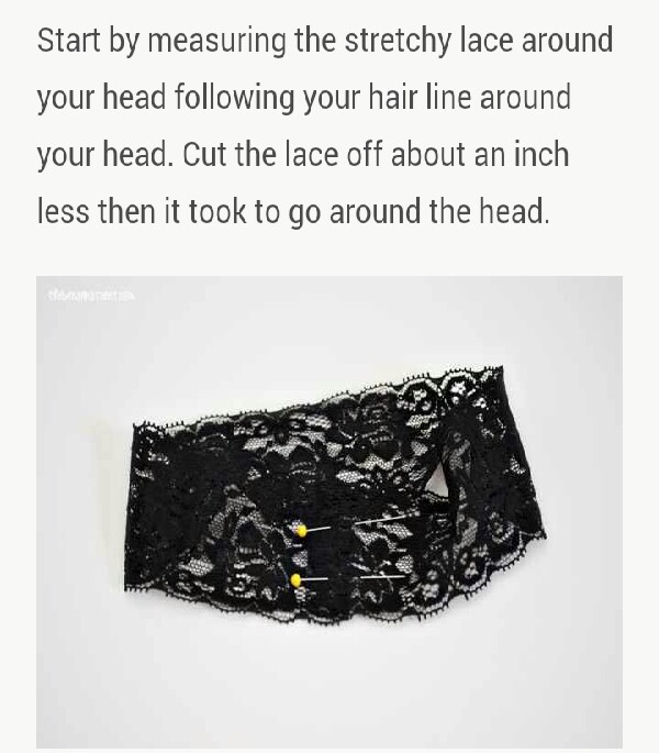 DIY Lace Headwrap!!!