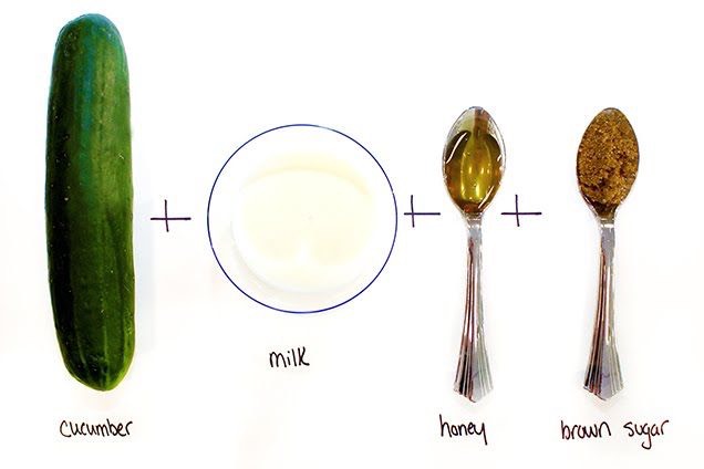 Cucumber For rough skin
