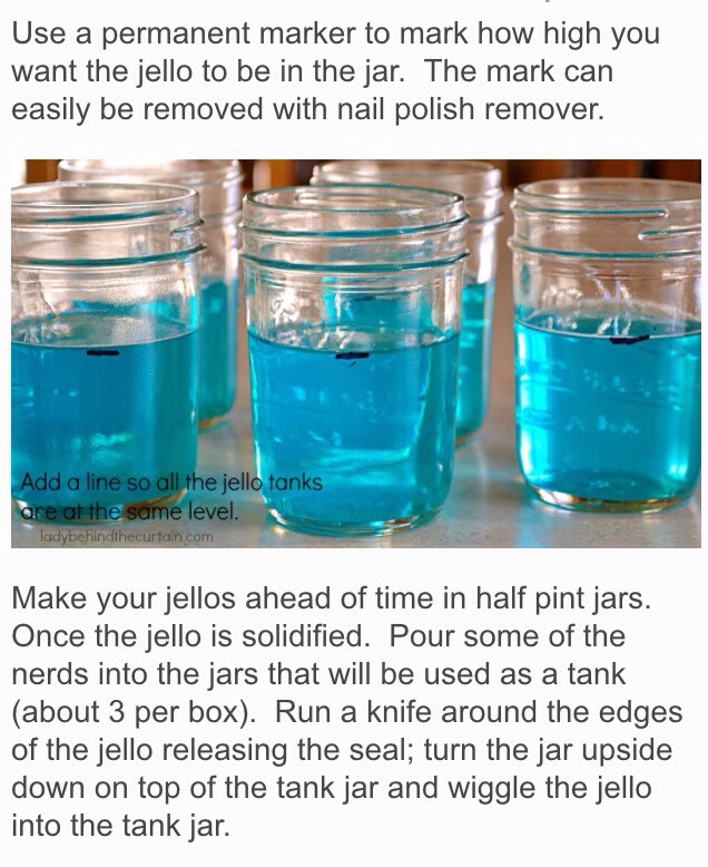 SHARK TANK JELLO 🐠🐟