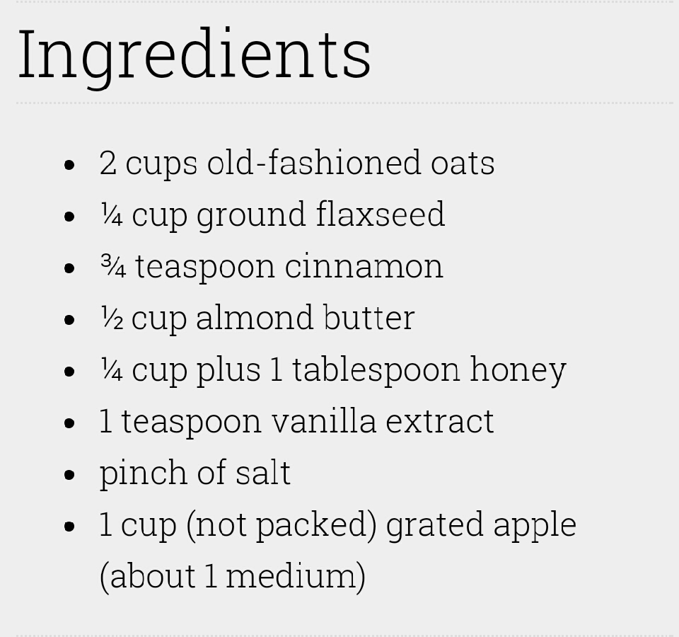 Apple Cinnamon Energy Bites