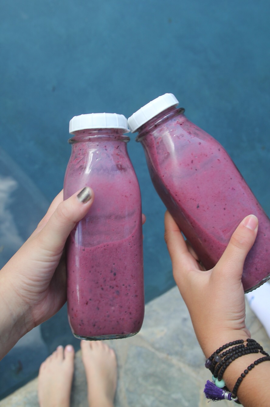 Bottled smoothies 