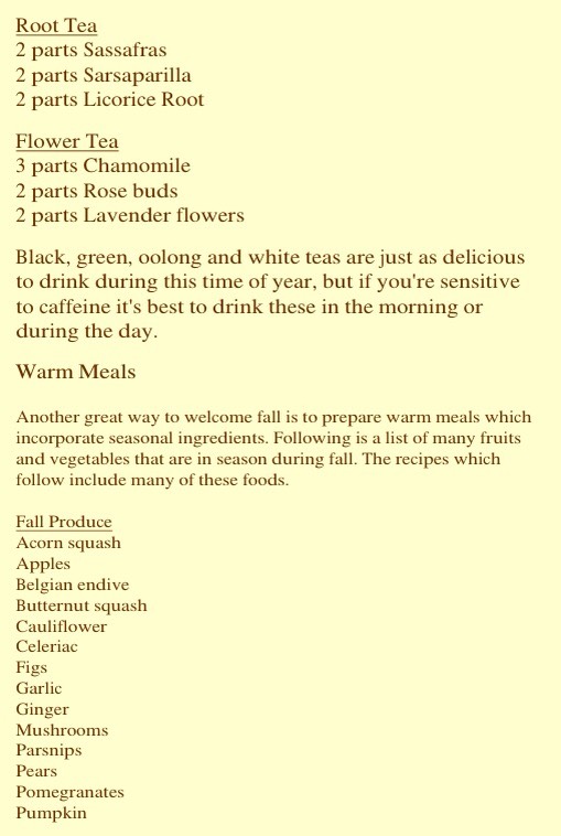 FALL FOOD AND DRINK RECIPES 🍂🍂