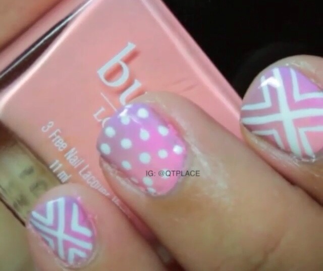 Colorful Ombré Nail Designs